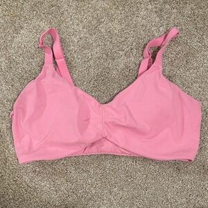 Aerie Offline Cotton Candy Pink Sports Bra